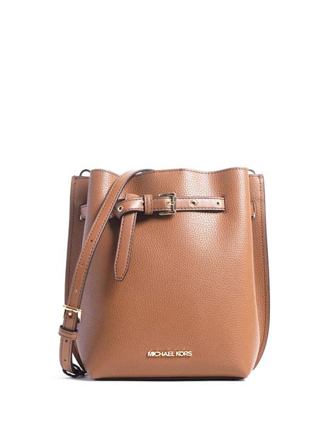 michael kors emilia bucket bag.